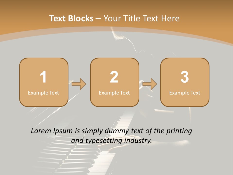 Musical Acoustic Artist PowerPoint Template