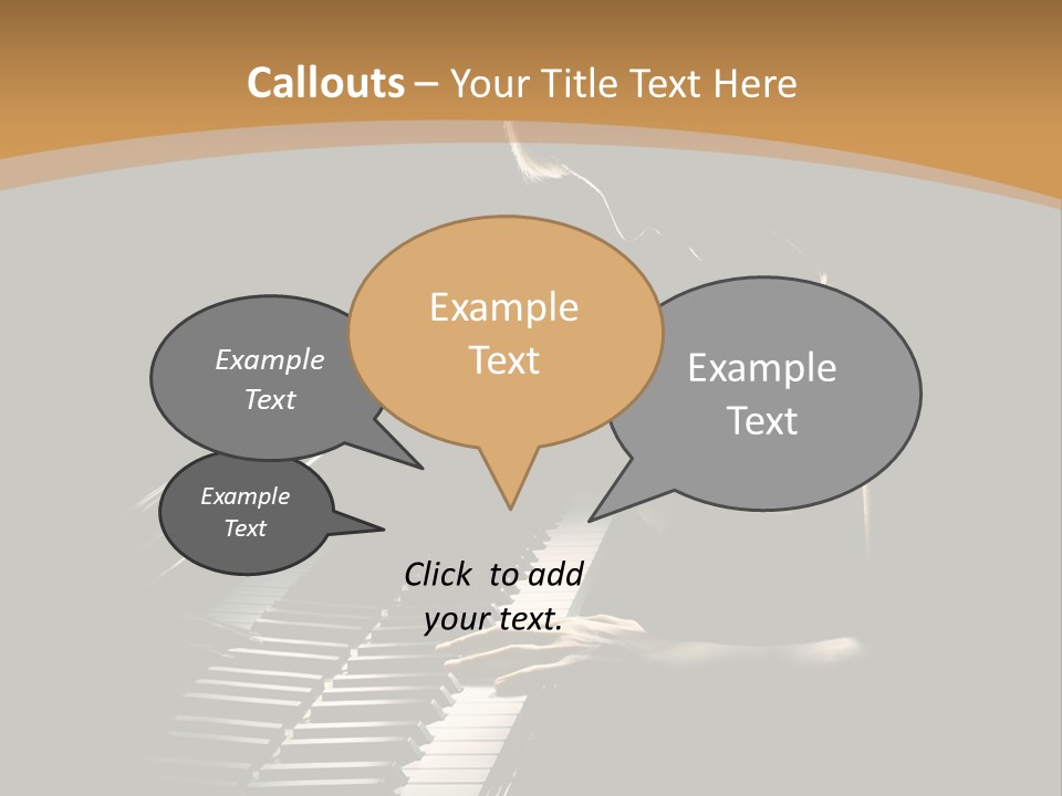Musical Acoustic Artist PowerPoint Template
