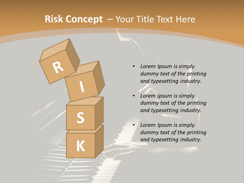 Musical Acoustic Artist PowerPoint Template