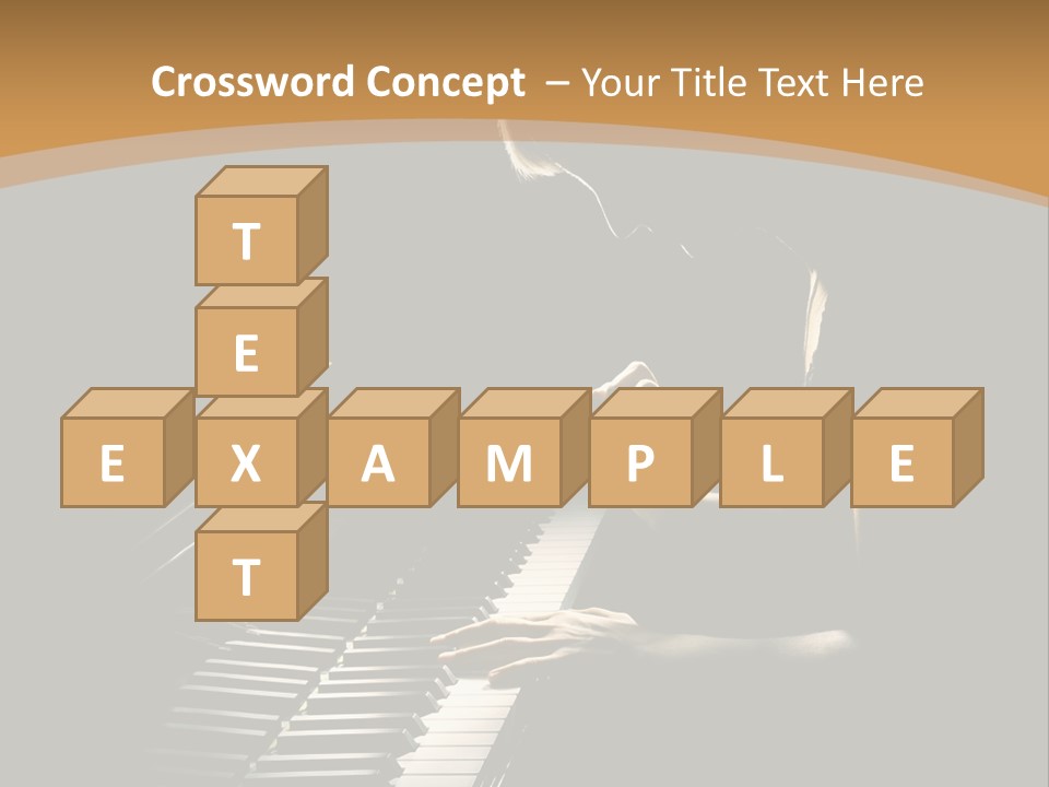 Musical Acoustic Artist PowerPoint Template