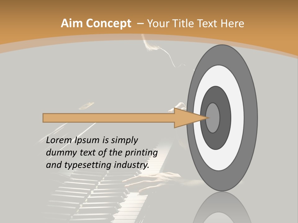 Musical Acoustic Artist PowerPoint Template