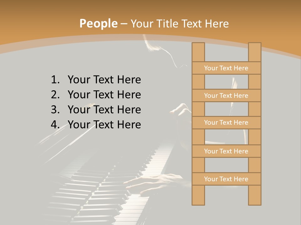 Musical Acoustic Artist PowerPoint Template