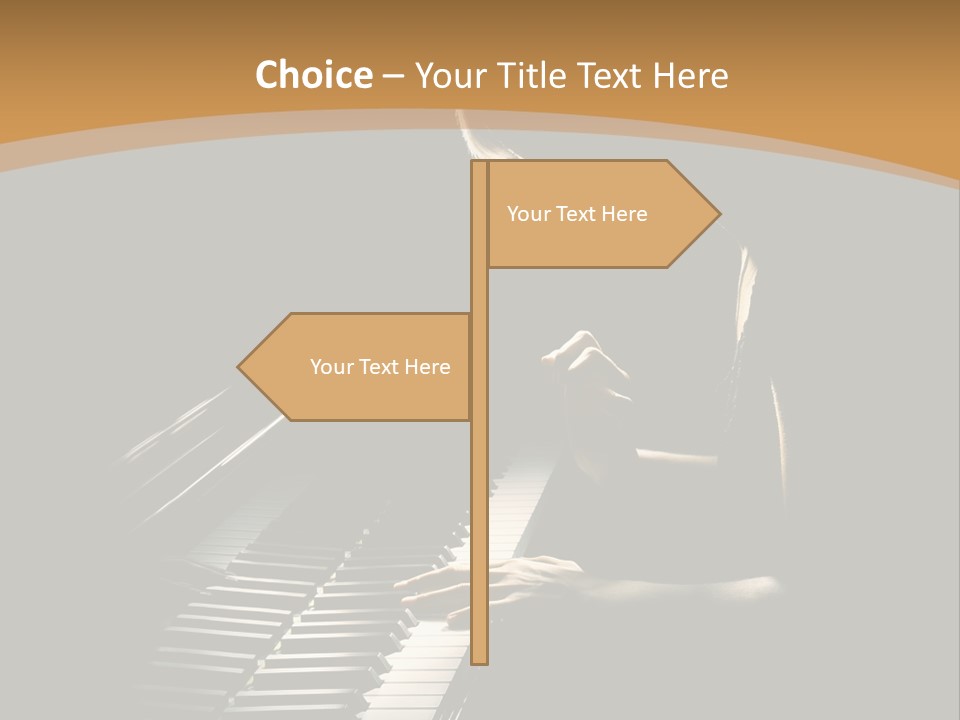 Musical Acoustic Artist PowerPoint Template