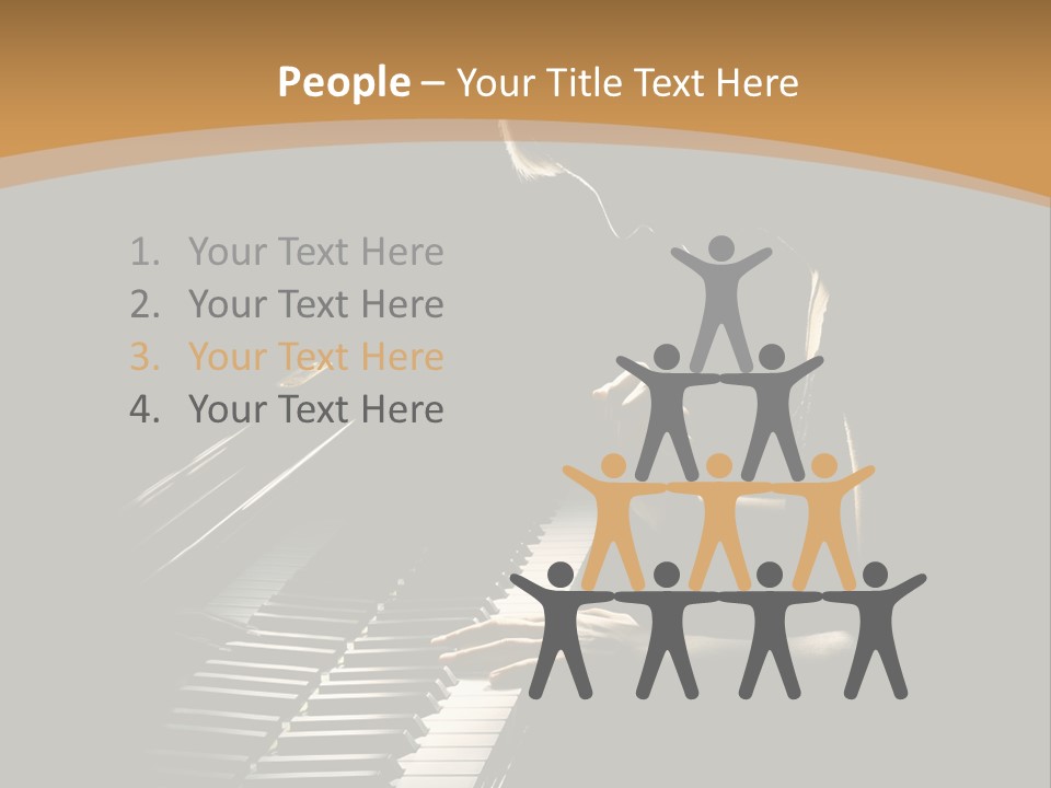 Musical Acoustic Artist PowerPoint Template