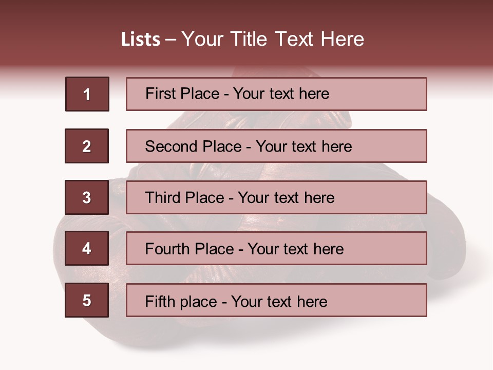 Boxer History Recreation PowerPoint Template