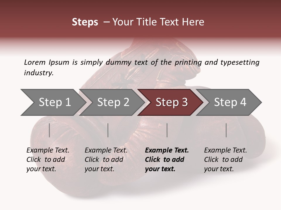 Boxer History Recreation PowerPoint Template