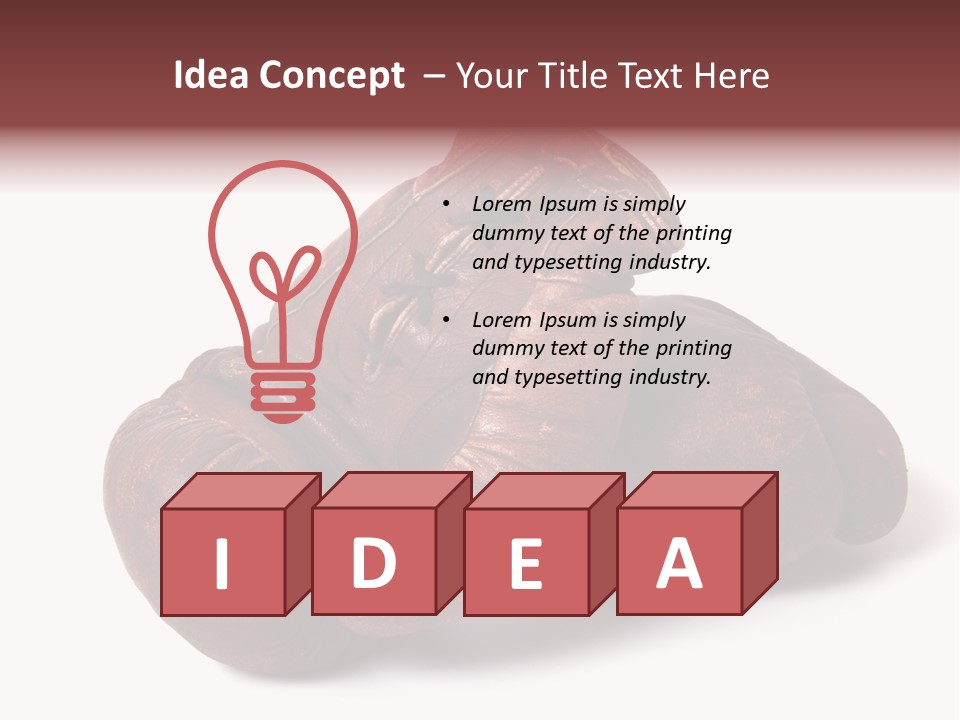 Boxer History Recreation PowerPoint Template