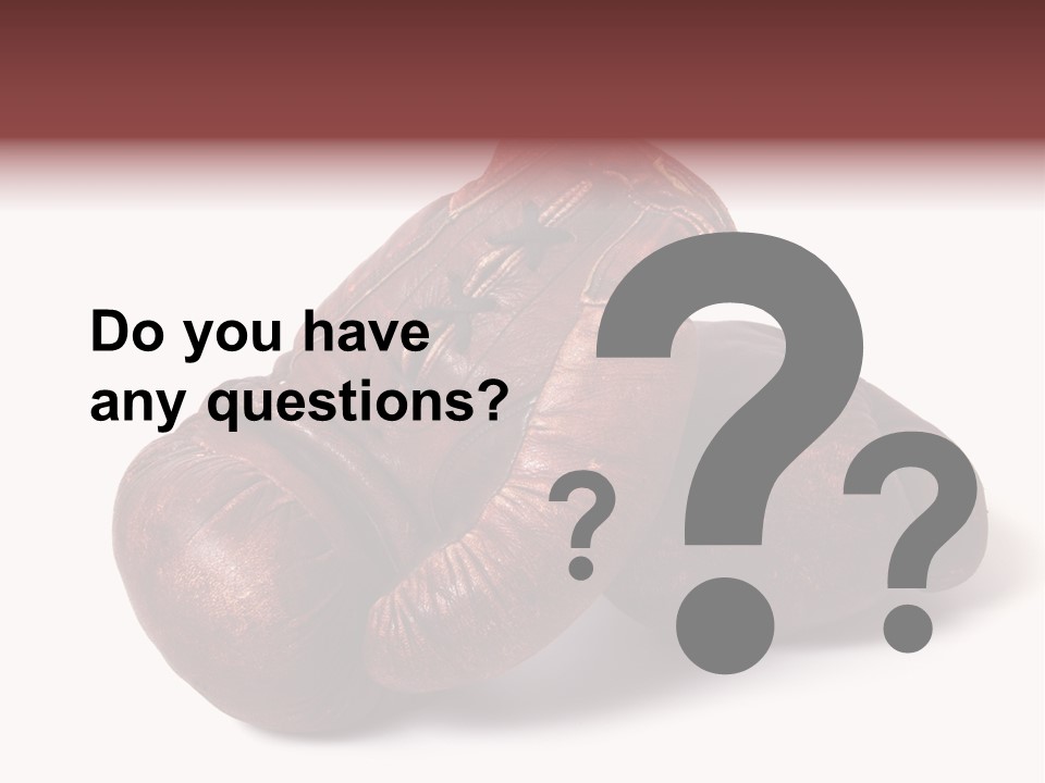 Boxer History Recreation PowerPoint Template