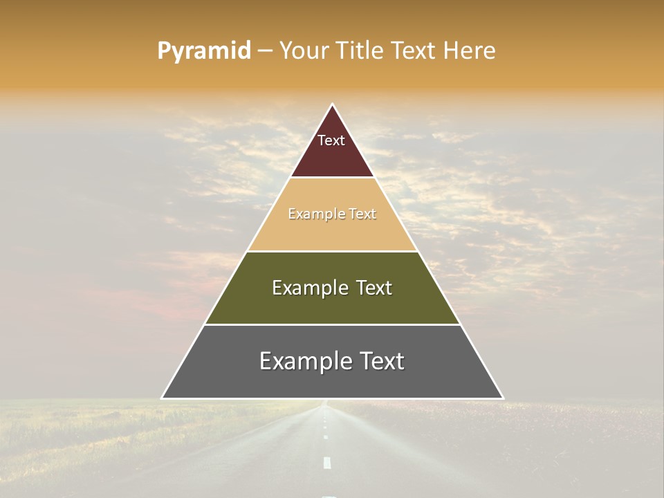 Horizon Empty Sun PowerPoint Template