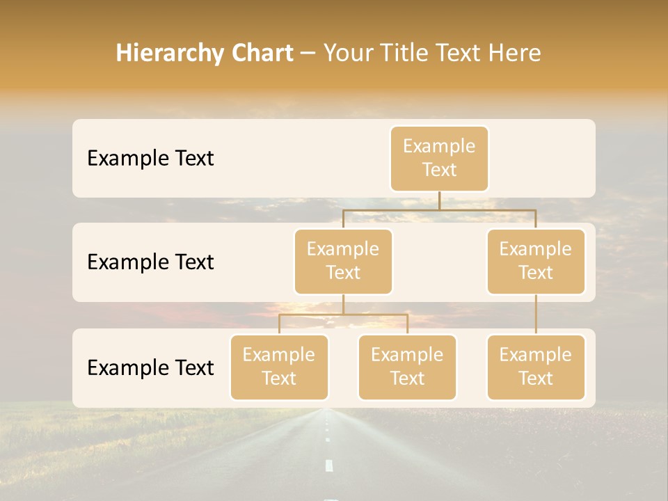 Horizon Empty Sun PowerPoint Template