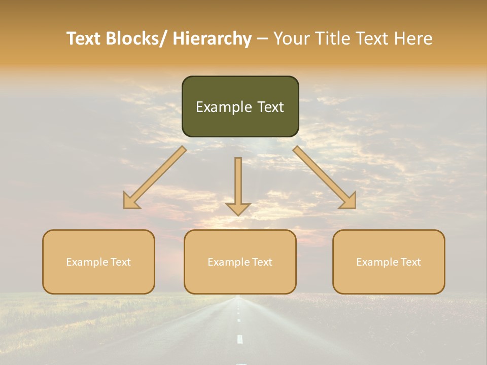 Horizon Empty Sun PowerPoint Template