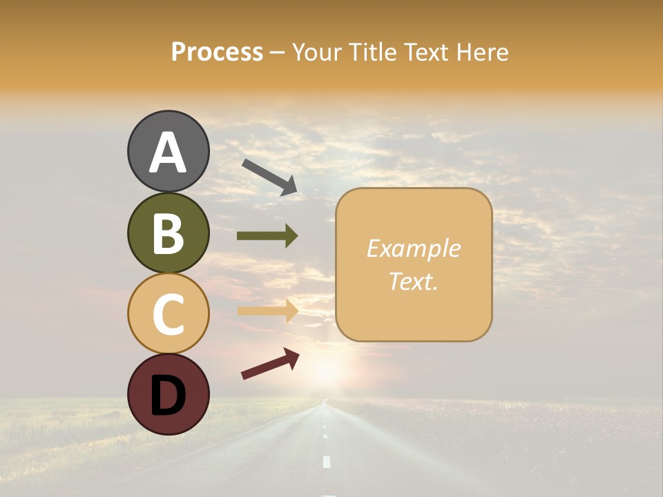 Horizon Empty Sun PowerPoint Template