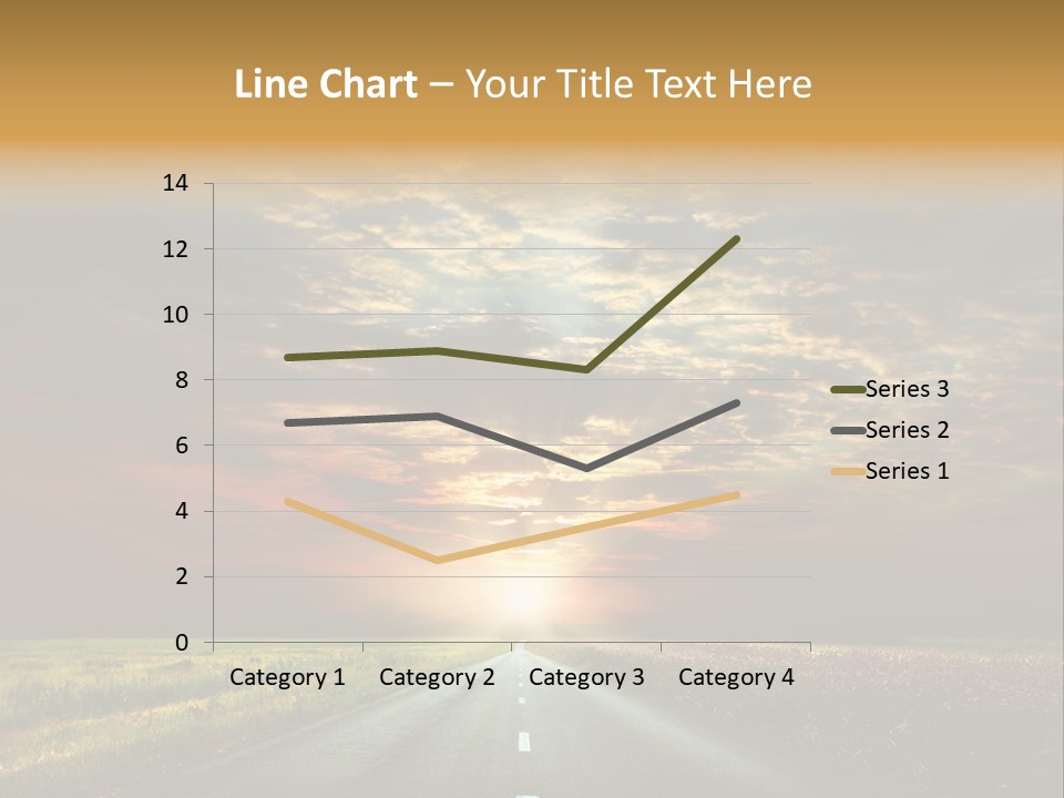 Horizon Empty Sun PowerPoint Template