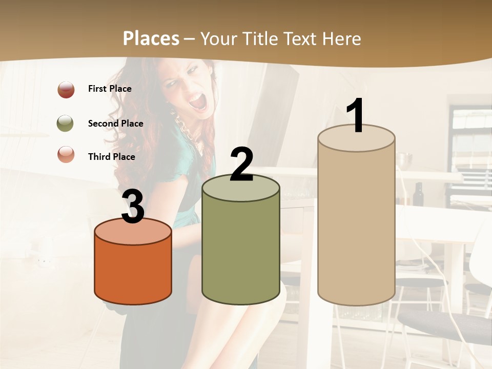 Face Sit Furious PowerPoint Template