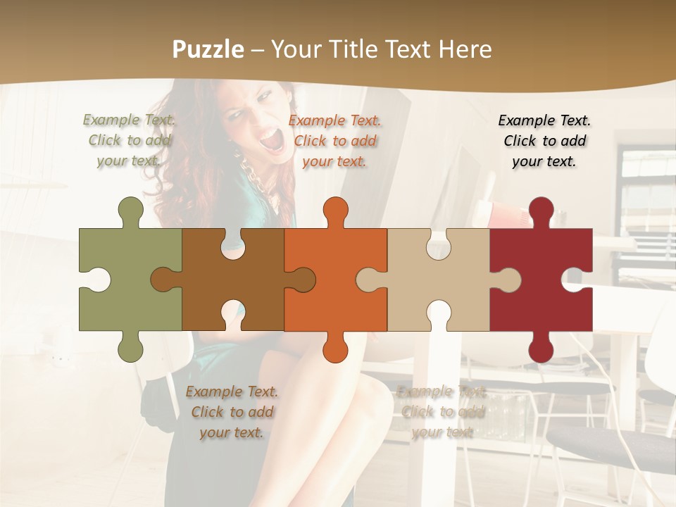 Face Sit Furious PowerPoint Template