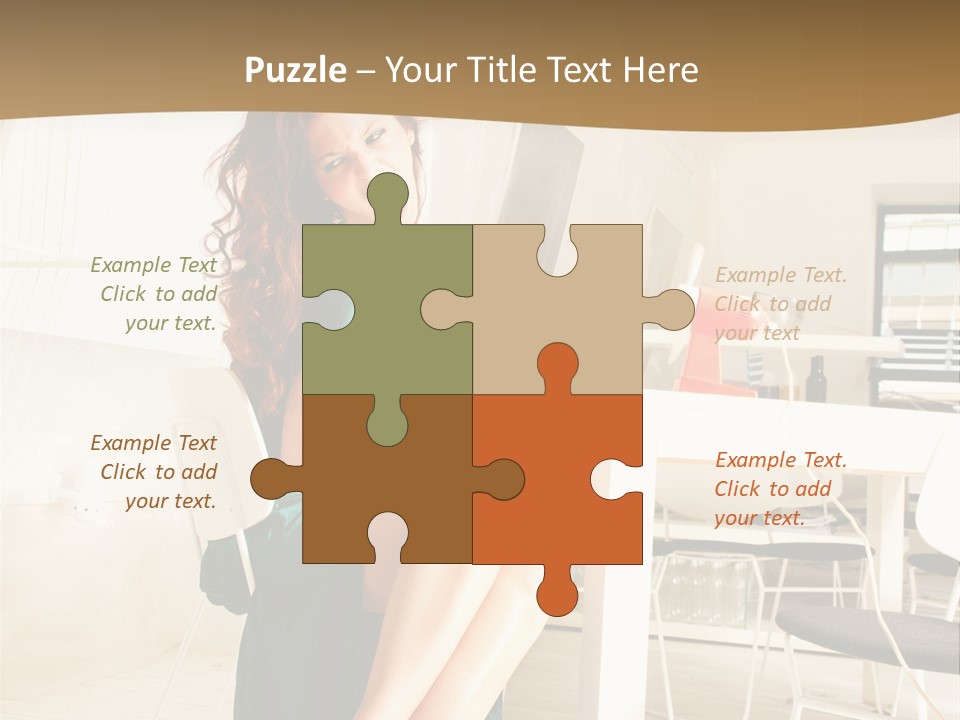 Face Sit Furious PowerPoint Template