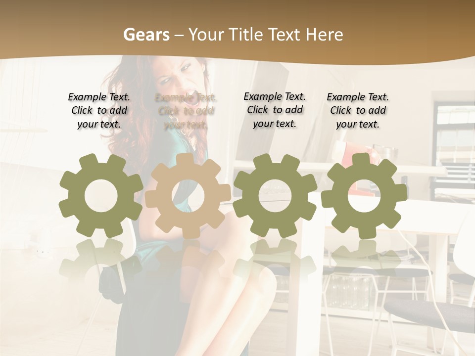 Face Sit Furious PowerPoint Template