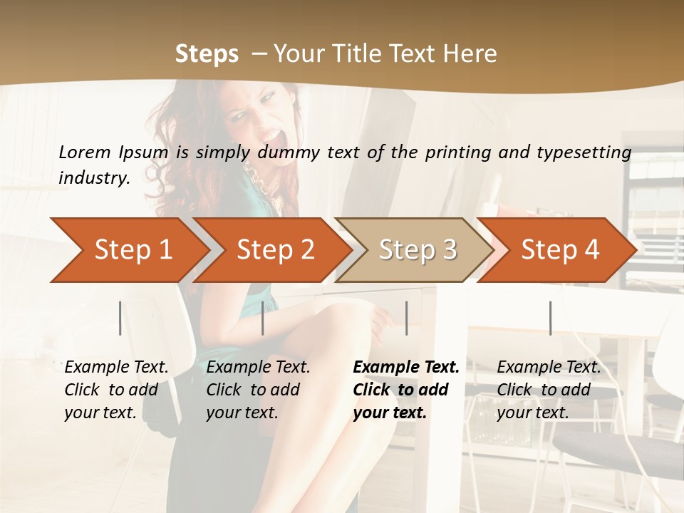 Face Sit Furious PowerPoint Template