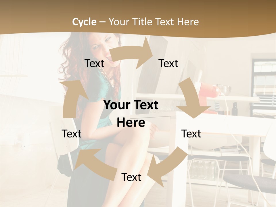 Face Sit Furious PowerPoint Template