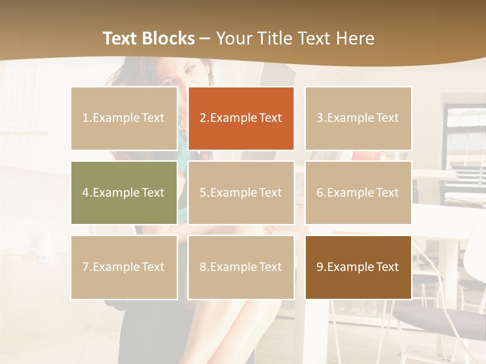 Face Sit Furious PowerPoint Template