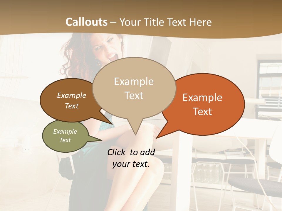 Face Sit Furious PowerPoint Template