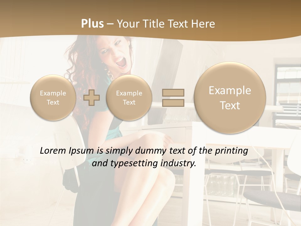 Face Sit Furious PowerPoint Template