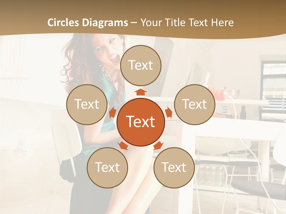 Face Sit Furious PowerPoint Template