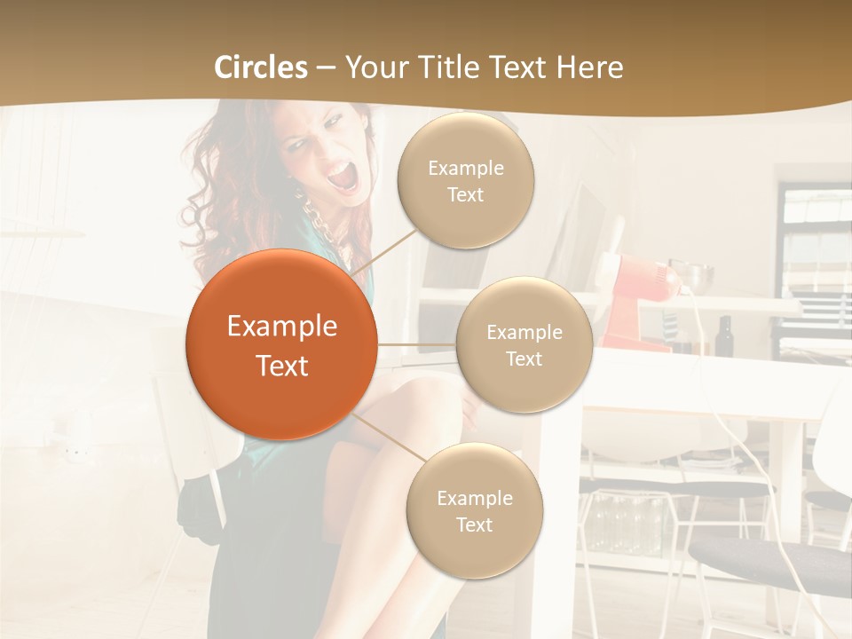 Face Sit Furious PowerPoint Template