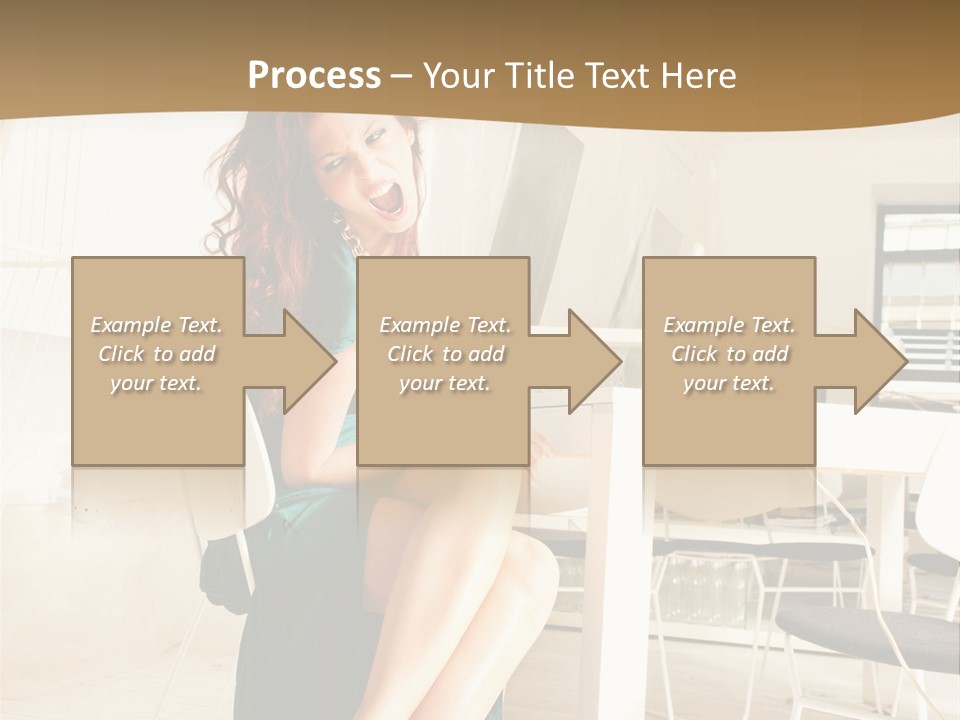 Face Sit Furious PowerPoint Template