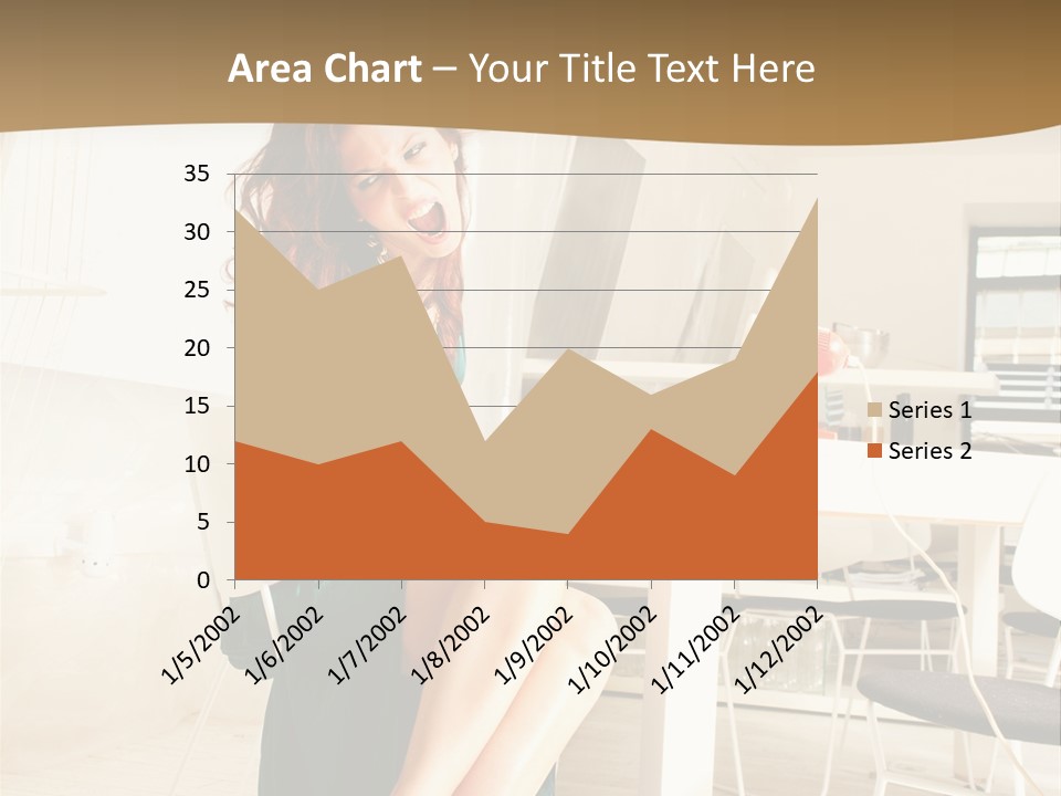 Face Sit Furious PowerPoint Template