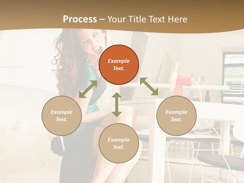 Face Sit Furious PowerPoint Template