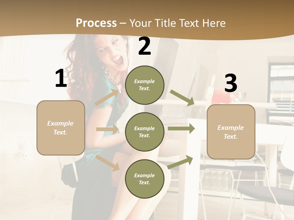 Face Sit Furious PowerPoint Template