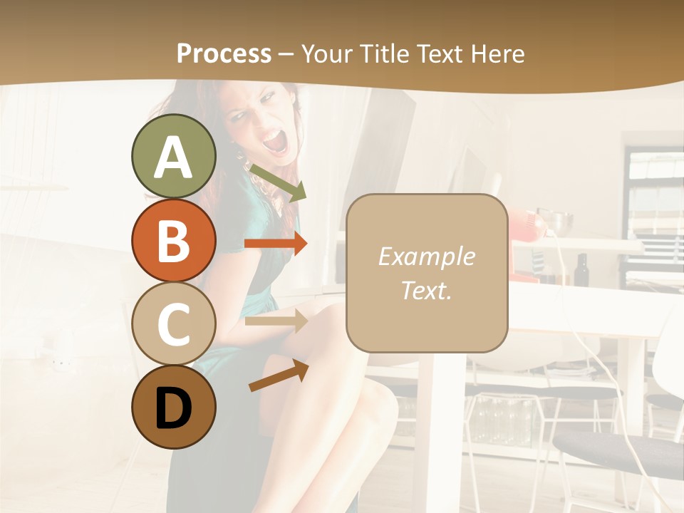 Face Sit Furious PowerPoint Template