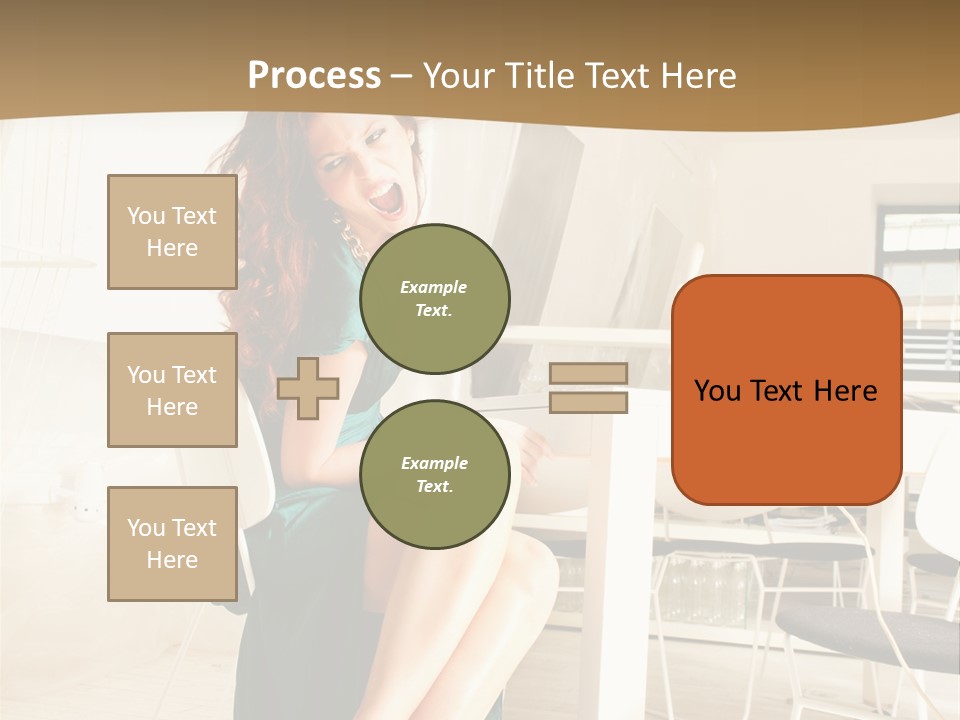 Face Sit Furious PowerPoint Template