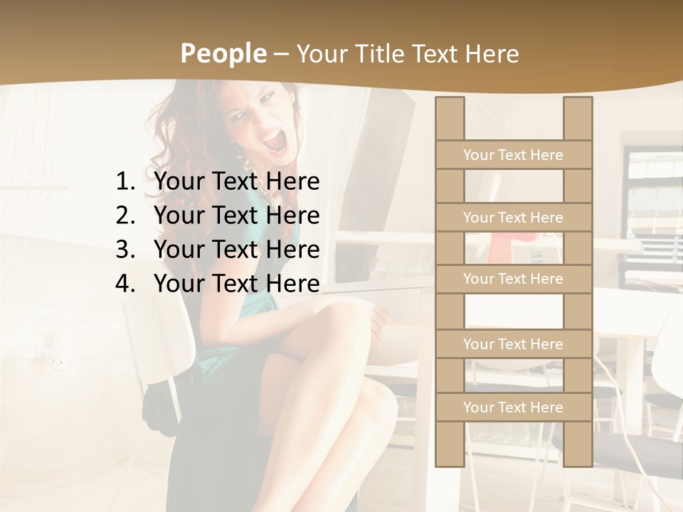 Face Sit Furious PowerPoint Template