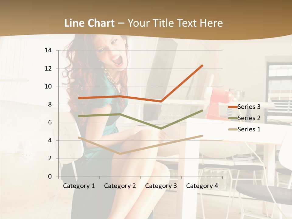 Face Sit Furious PowerPoint Template
