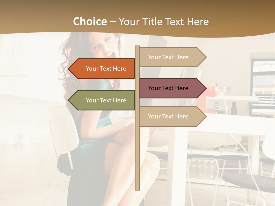 Face Sit Furious PowerPoint Template