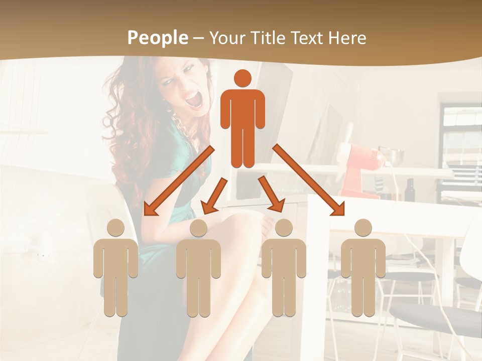 Face Sit Furious PowerPoint Template