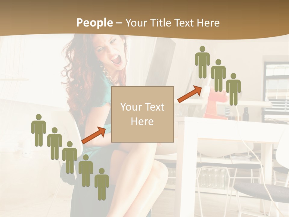 Face Sit Furious PowerPoint Template