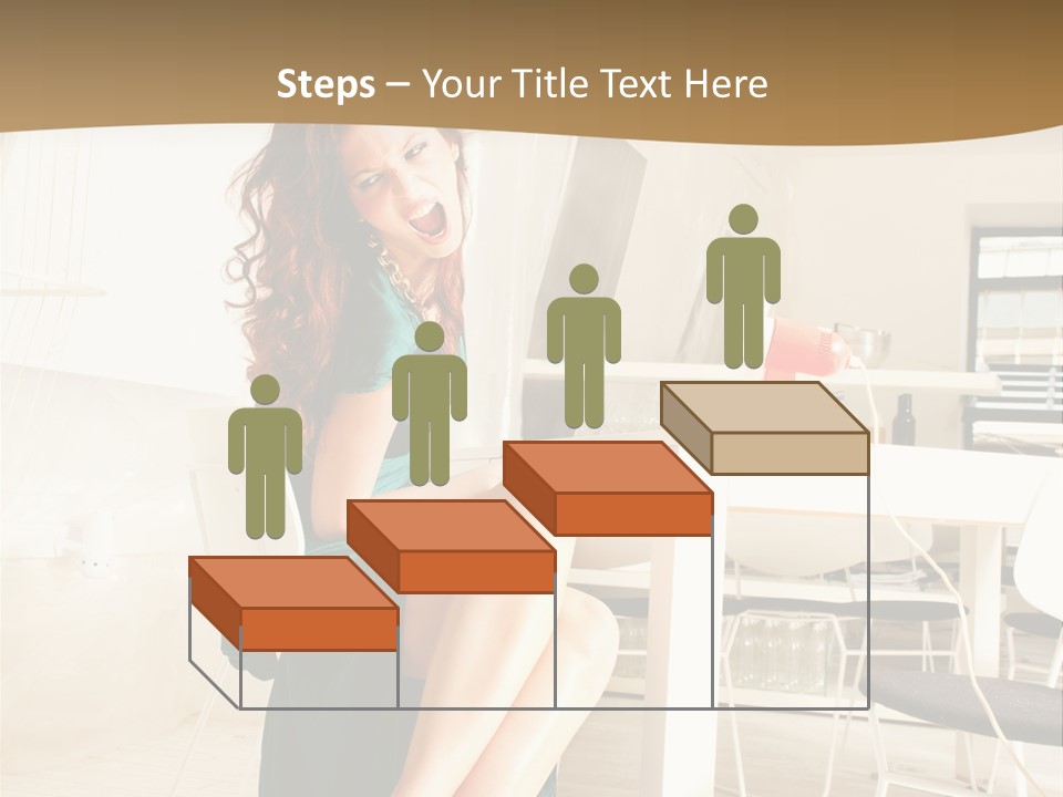 Face Sit Furious PowerPoint Template