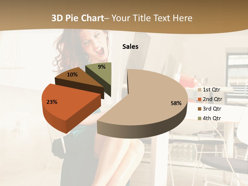 Face Sit Furious PowerPoint Template