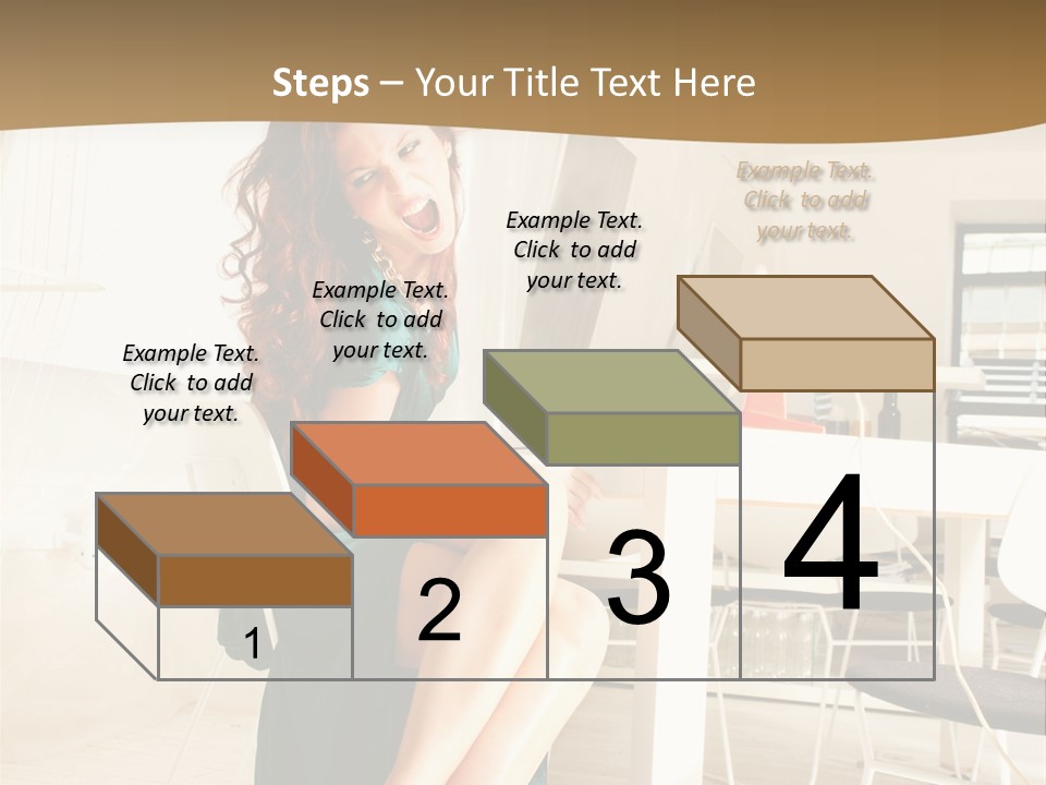 Face Sit Furious PowerPoint Template