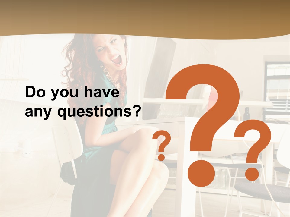 Face Sit Furious PowerPoint Template