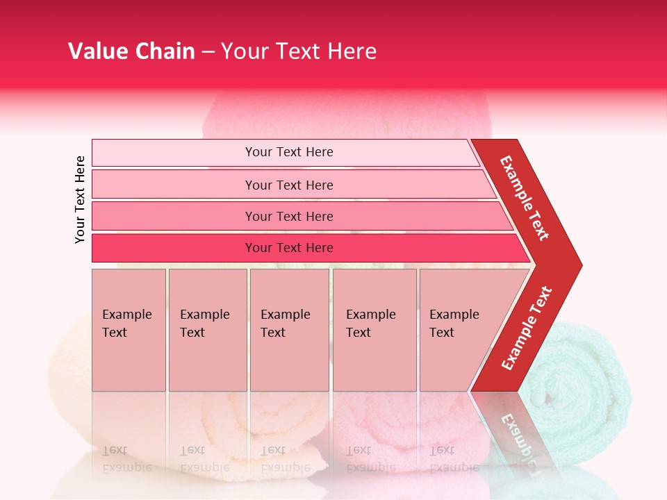 Towel Lifestyle Many PowerPoint Template