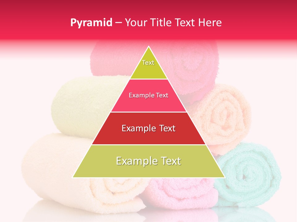 Towel Lifestyle Many PowerPoint Template