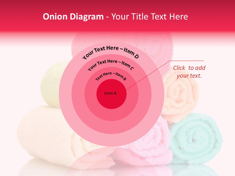 Towel Lifestyle Many PowerPoint Template