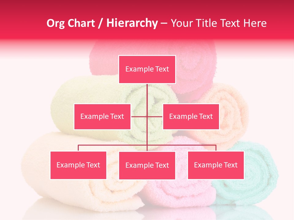 Towel Lifestyle Many PowerPoint Template