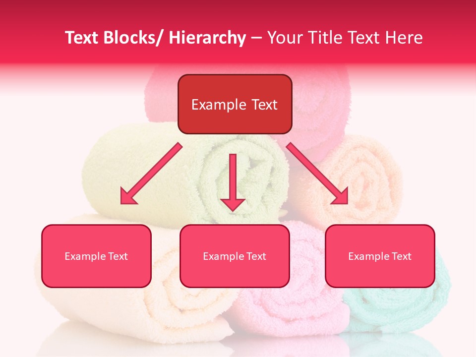 Towel Lifestyle Many PowerPoint Template