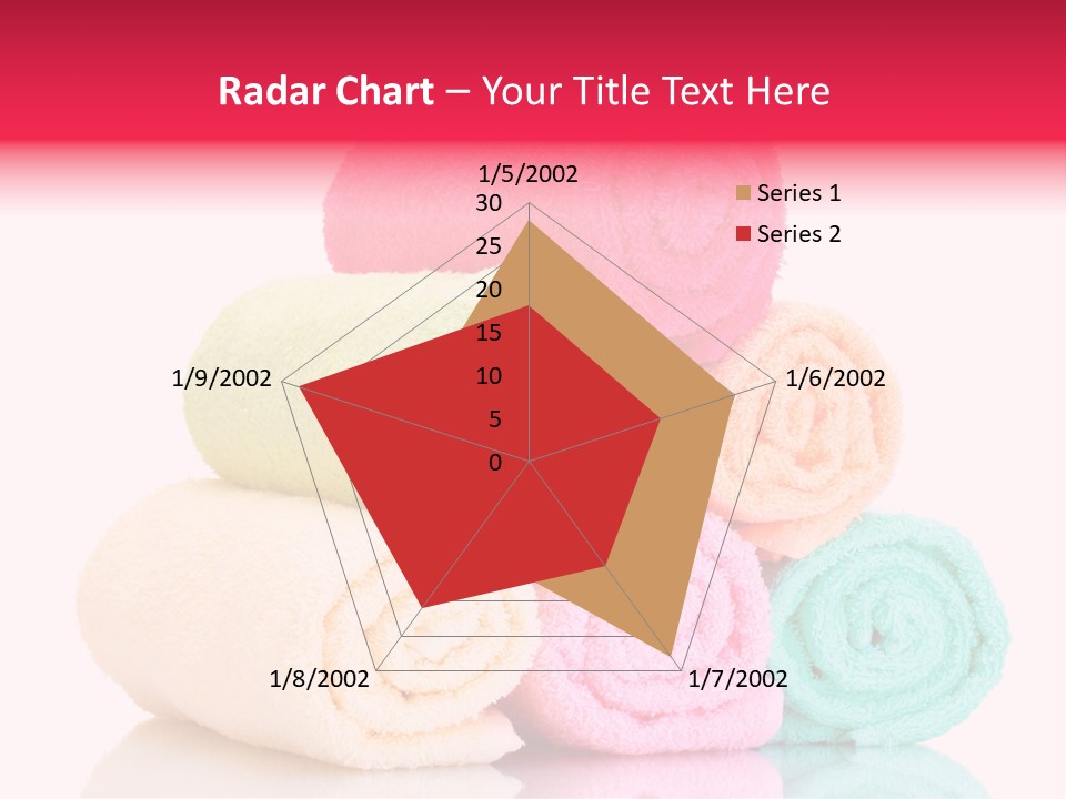 Towel Lifestyle Many PowerPoint Template
