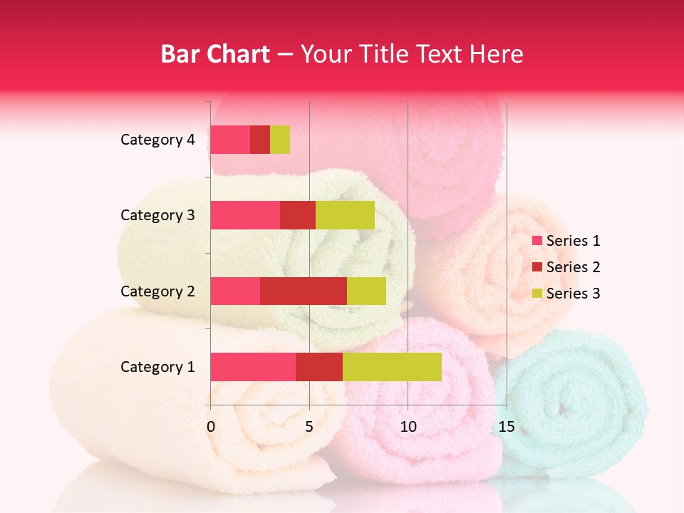 Towel Lifestyle Many PowerPoint Template